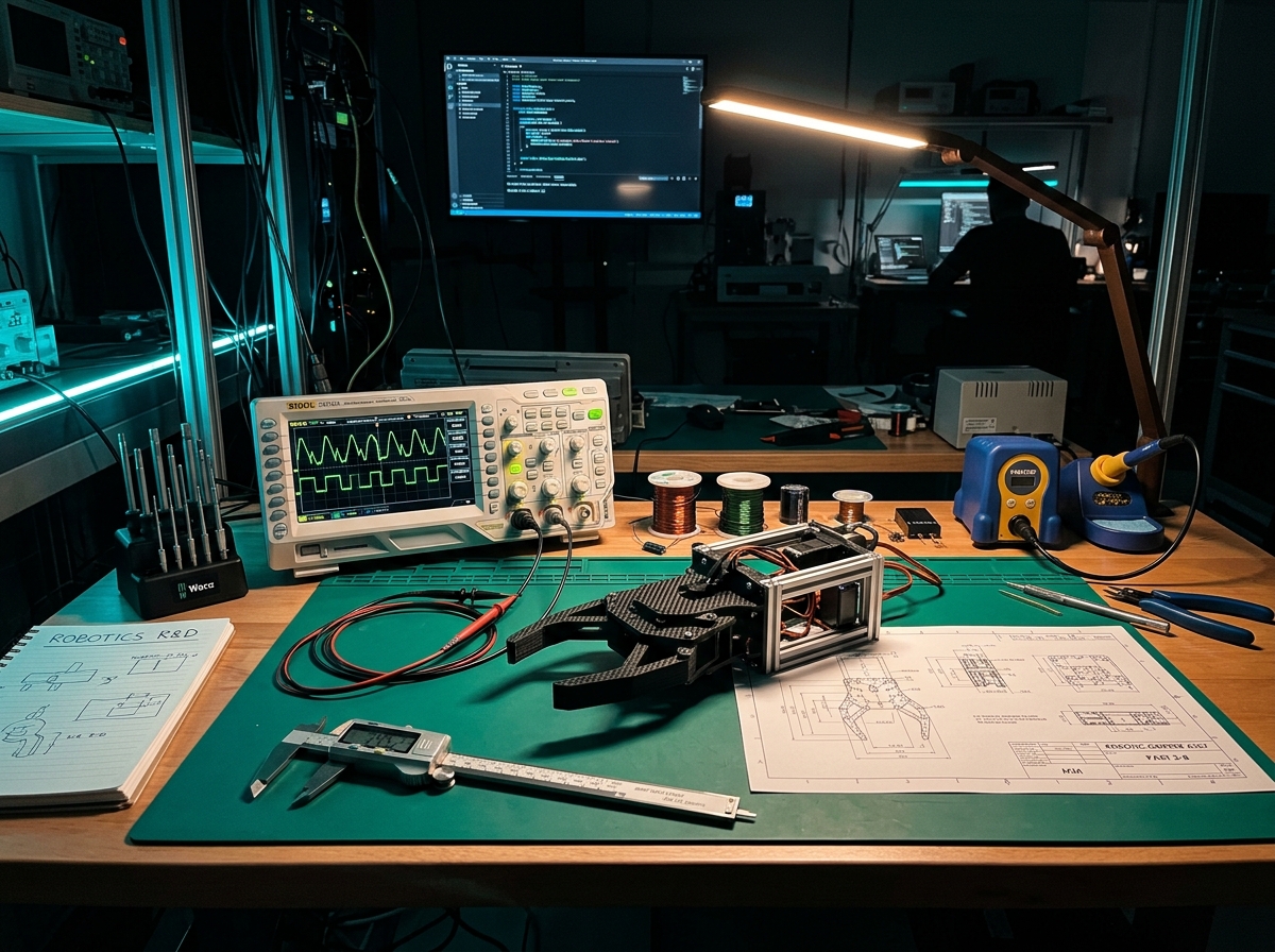 Robotix Lab physical engineering workbench